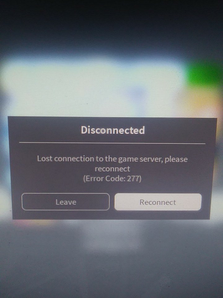 Error code 277