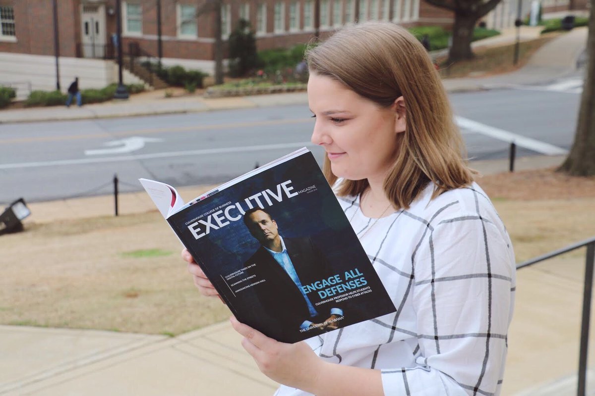 The Executive, the Culverhouse College of Business magazine, has published its latest issue! The winter 2018 edition is focused on the College's approach to the digital future.

It's available to read in a digitally-optimized version here: bit.ly/ExecutiveMagaz…