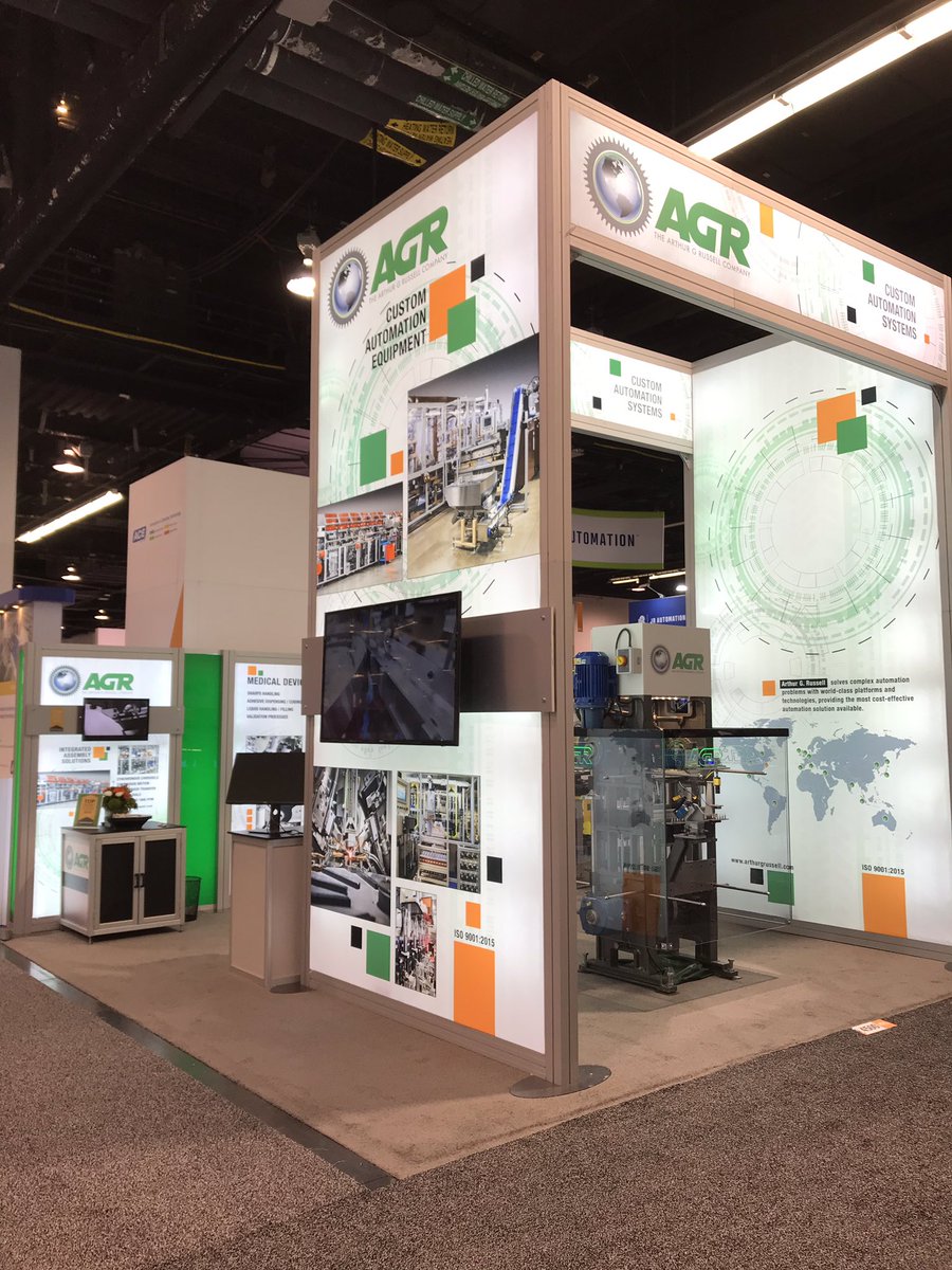 agrussell_usa's tweet photo. And we’re ready @MDM_Events booth 4500 visit and talk automation @MPOmagazine @TechBriefsMag @DesignWorld @CDSdisplays https://t.co/WKW6g00abQ