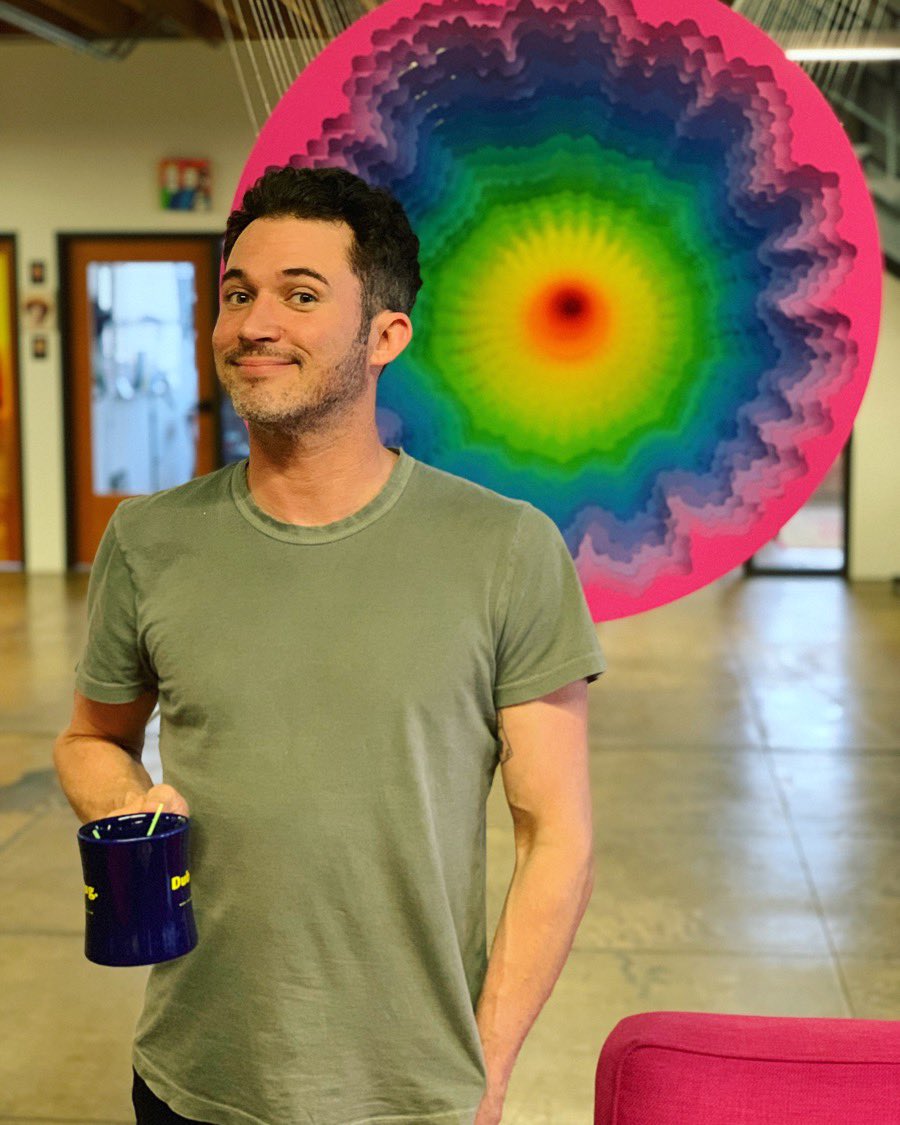 Justin_Willman's tweet image. Back in the office writing season two! #MagicForHumans