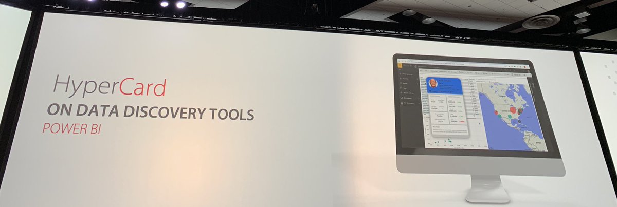 MarkSmithISG's tweet image. @michael_saylor talks how @MicroStrategy HyperIntelligence brings #HyperCard #HyperVoice #HyperVision at #analytics19 &amp;amp; IMHO that brings innovation to business just like hyperlinks did for the Internet!