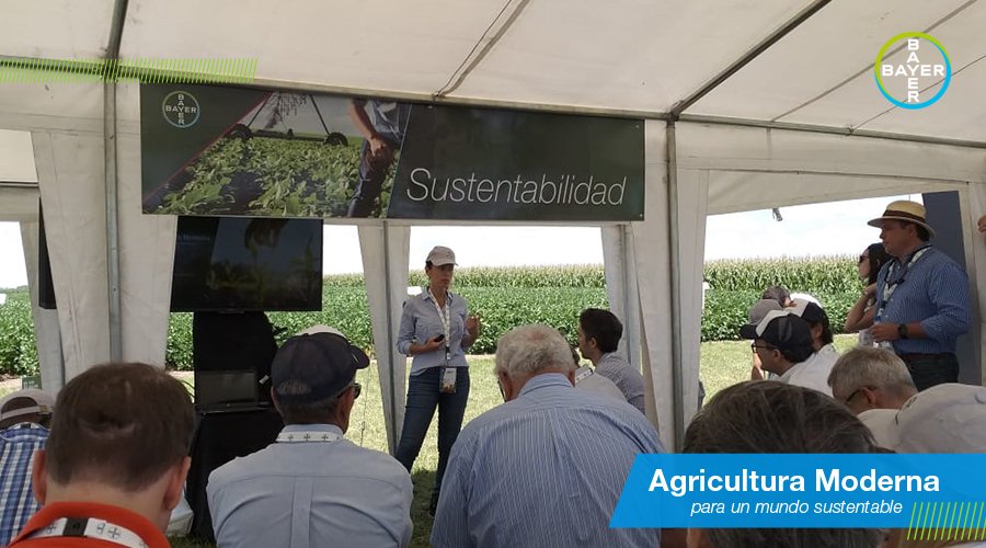 @vtibe_2012 :“La inversión e innovación permanente de Bayer nos permite desarrollar sistemas de control eficiente de plagas. La protección de cultivos evita perder casi un cuarto de la producción de alimentos al controlar insectos, malezas y enfermedades”. #AgriculturaModerna