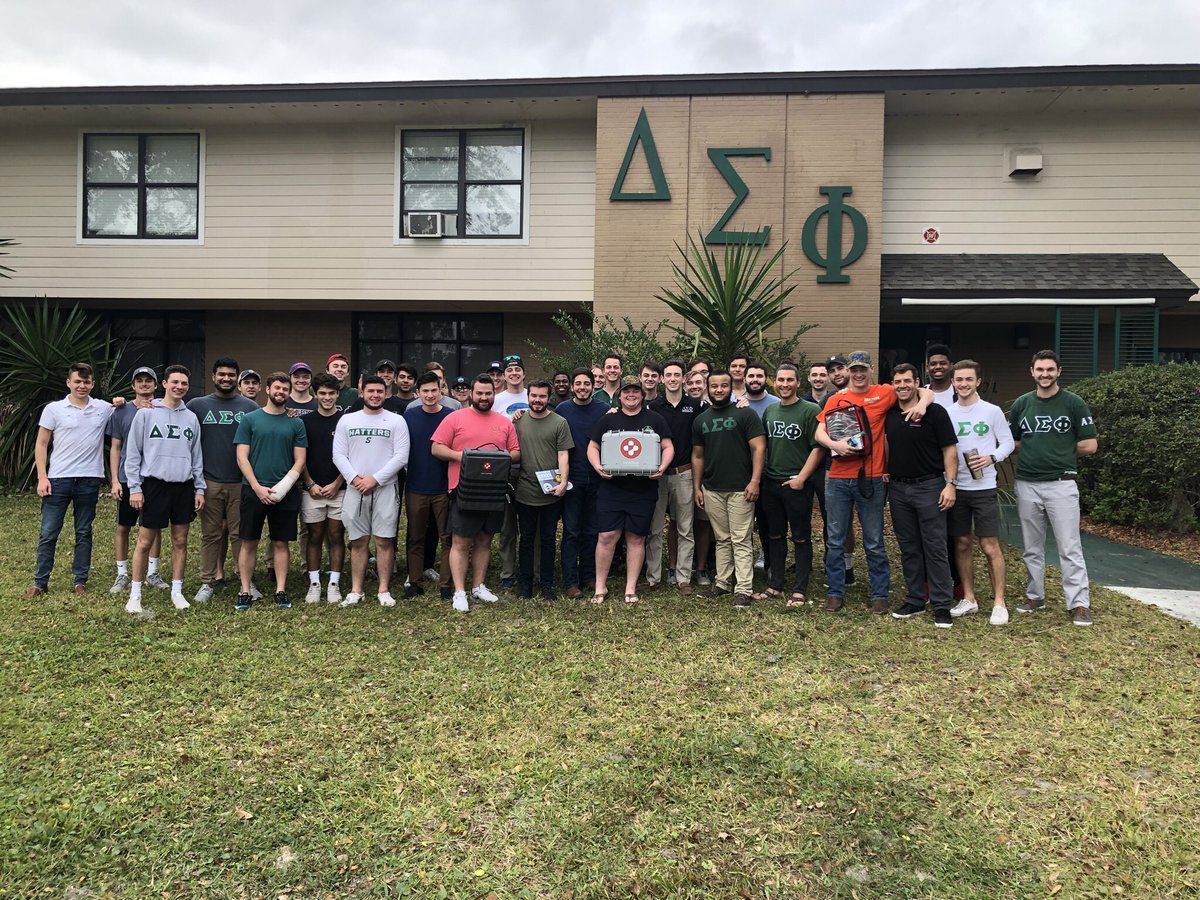 Proud of <a href="/StetsonU/">Stetson University</a> Delta Sigma Phi for becoming the first Fraternity in the country to deploy Mobilize Rescue Systems! Way to empower your brothers and becoming better prepared! Welcome to the Mobilize Nation!!