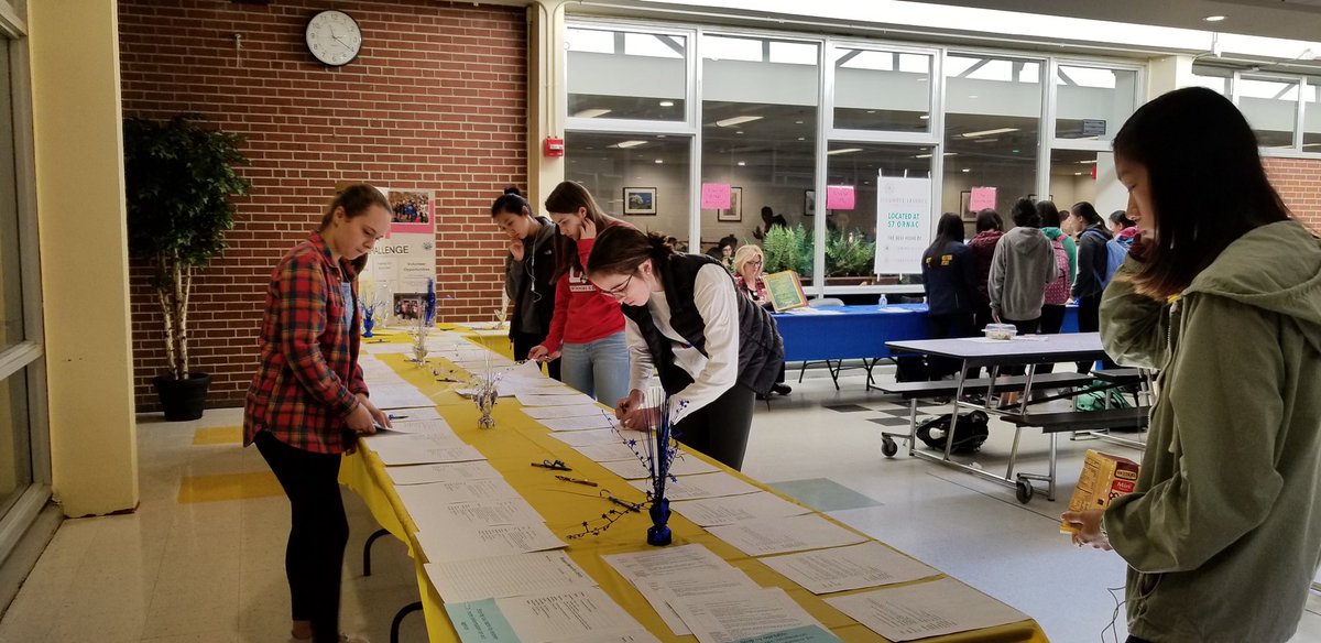 Volunteer opportunities fair today in Commons B!