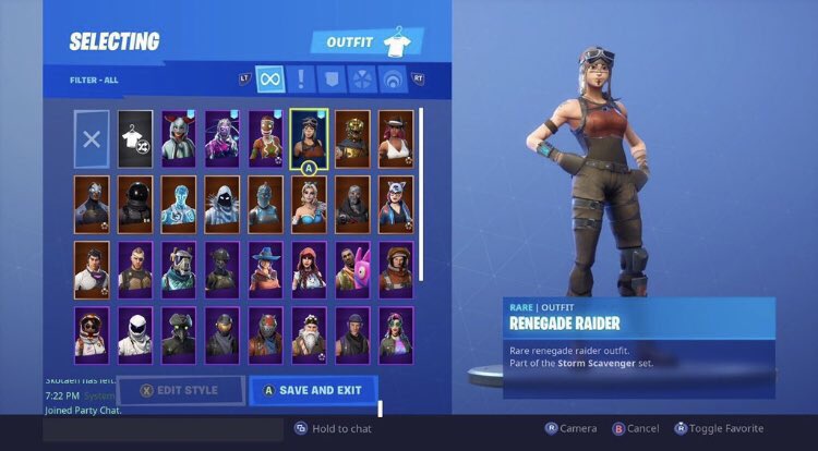 looking to trade my renegade raider account i don t go first dm - account fortnite con renegade raider