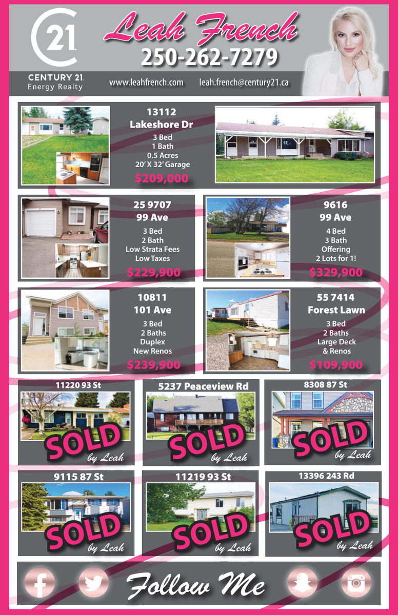 leahf27's tweet photo. Check out these featured LISTINGS. ๐โ๏ธ๐ง
๐ Click the link: https://t.co/OZnxSdFtjC
Let me know if you'd like to see more!
#realtorlife #leahfrenchrealtor #realtor #century21 #fortstjohn #realestate #c21 #fsj #iamarealtor #heretohelp #listings #listwithleah https://t.co/dPb3HOvc7z