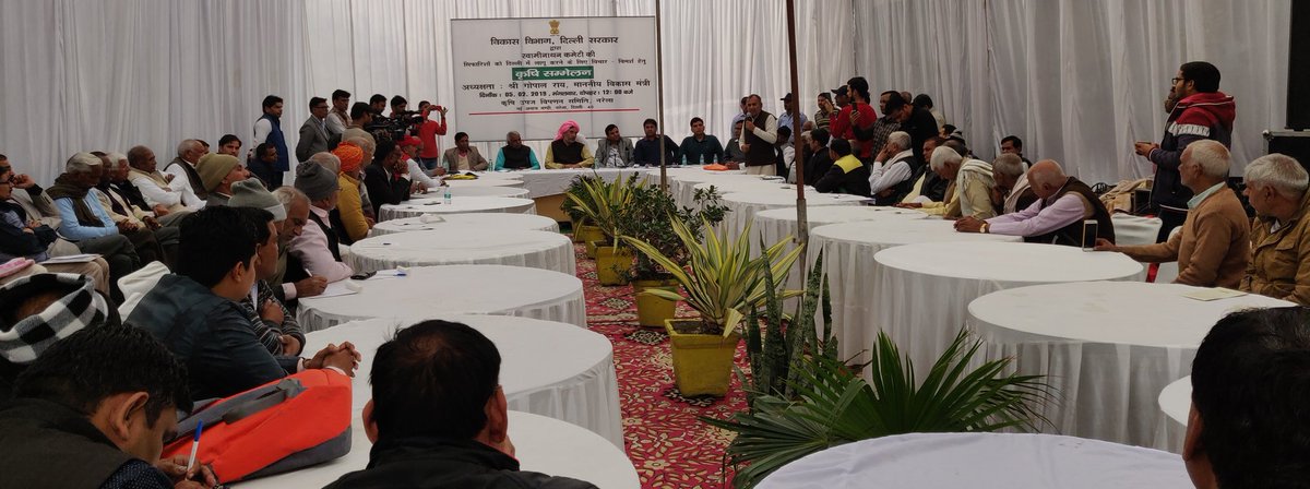 AapKaGopalRai's tweet photo. स्वामीनाथन कमेटी की सिफ़ारिशों को दिल्ली में लागू करने के लिए आज नरेला मण्डी के कृषि सम्मेलन में किसानों के साथ विचार विमर्श। https://t.co/BImMh0Li0O