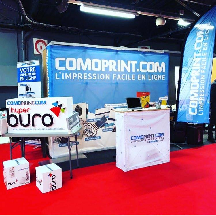 COMOPRINT's tweet image. Merci à @hyperburo de nous recevoir pour sa 6ème convention nationale au Mans ! 👌🏻
.
#Hyperburo #bureau #mans #lemans #exposition #hyperexpo #convention #nationale #france #comoprint #imprimeurparis #madeinfrance #hopup #logo3D #cubecarton #stand #standparapluie #rollup #feather