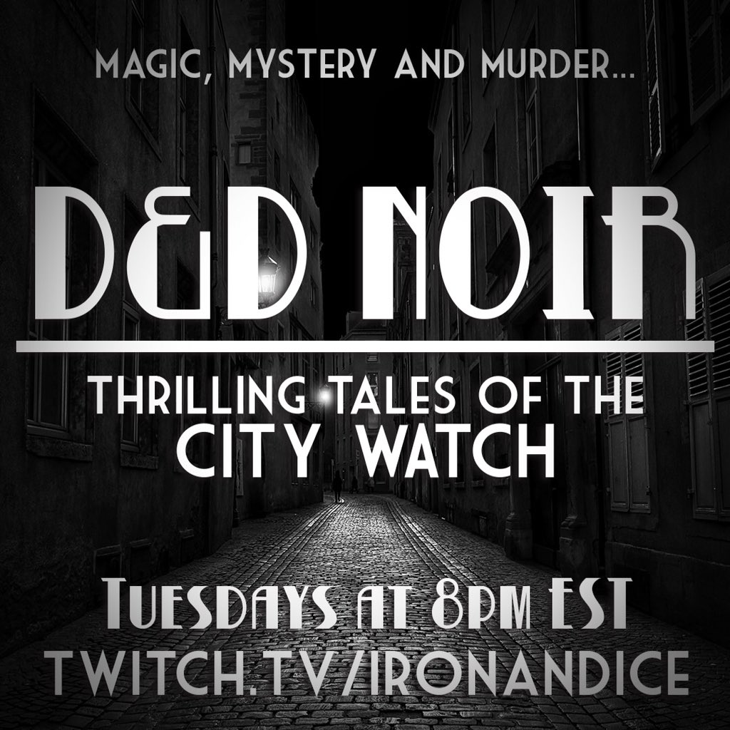 Extra! Extra! Read all about it! String of murders in the city still unsolved! See page twitch.tv/IronandIce at 8pm EST for more details! #noirmystery #fedorasandtommyguns #darkandexciting