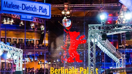 Blick auf den Berlinale Palast am Potsdamer Platz in Berlin