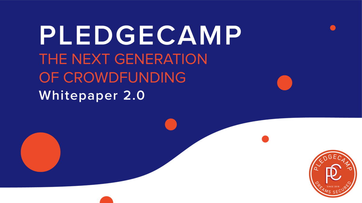 Pledgecamp's tweet photo. We completely revamped our old whitepaper for a better look and clear information. 

Be among the first ones to read it. Follow this link to have a look at it https://t.co/r6zyySfAuL

#blockchain #crowdfunding #crypto #eth #cryptocurrency #bitcoin #plg #etherium #startuplife https://t.co/3zzl923OAy