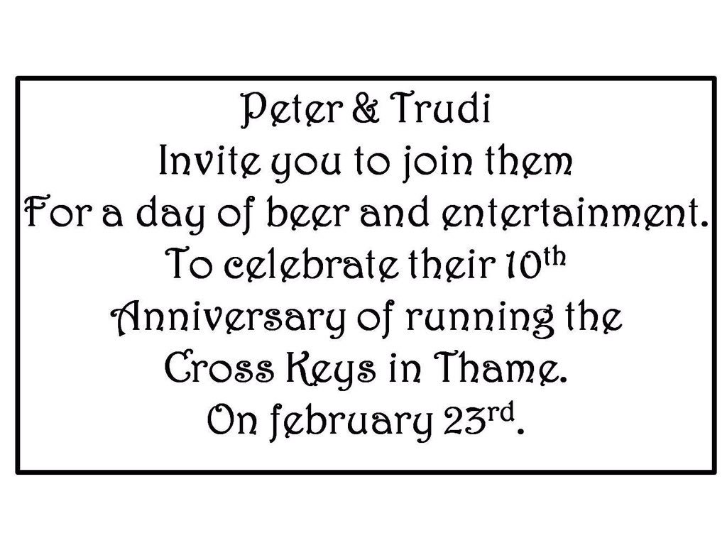 Peter Lambert (@crosskeysthame) on Twitter photo 