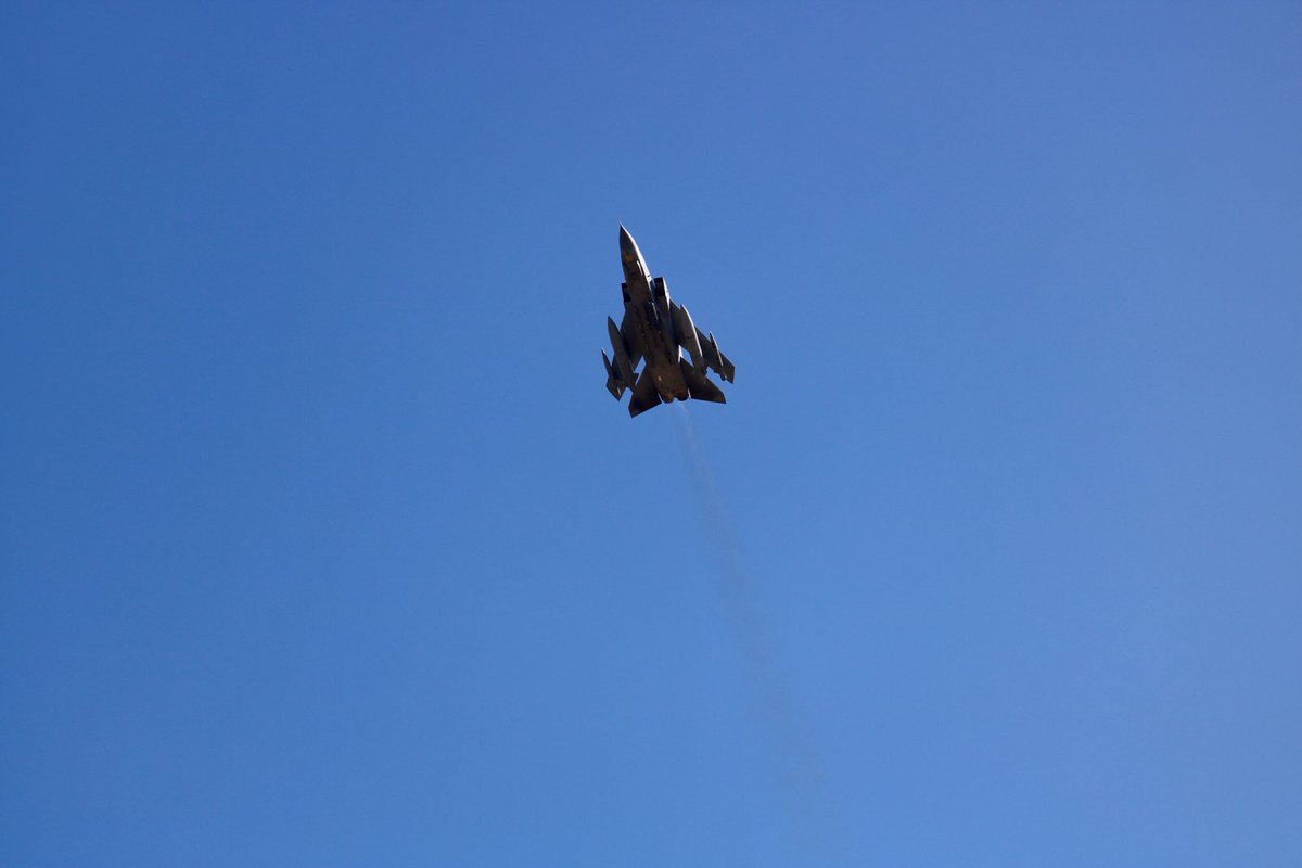 StnCdrAkrotiri's tweet photo. It is with pride and sadness that this Station Commander says farewell to the Tornado GR4. The individuals, aircrew, ground crew, support staff and families who have enabled the squadrons to fulfil a 28 year commitment to ops should be applauded ⁦@bfcyprus⁩ @rafakrotiri https://t.co/ScmmYZhUTu