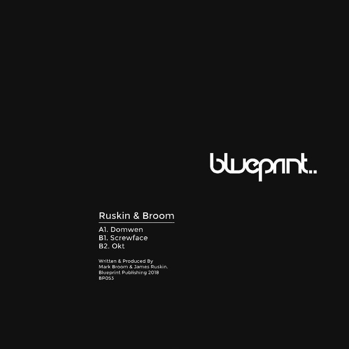 Ruskin &amp; Broom 
Domwen EP BP053
12" still available 
◾ Bleep.com | tinyurl.com/yb99fq2j
◾Juno Records | tinyurl.com/y857thoy
◾Rubadub | tinyurl.com/yah5wrq6
◾HARDWAX | tinyurl.com/yb89p6hf