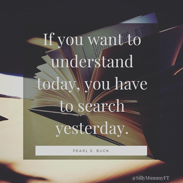 “If you want to understand today, you have to search yesterday.” #pearlsbuck ❤️
.
.
.
#pearlsbuckquotes 
#familytree #genealogy #geneablogger #generations #memories #familystories #52ancestors #genealogia #familytrees #geneabloginsights #sillymummyft #genealogynerd #vintagep…