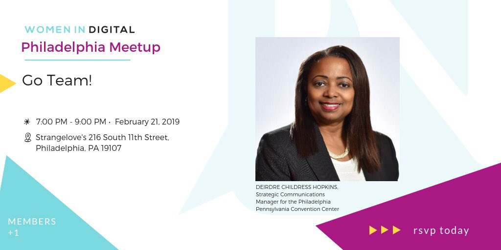 Get your tickets for our monthly Meetup. This a member + 1 eventbrite.com/e/philadelphia…