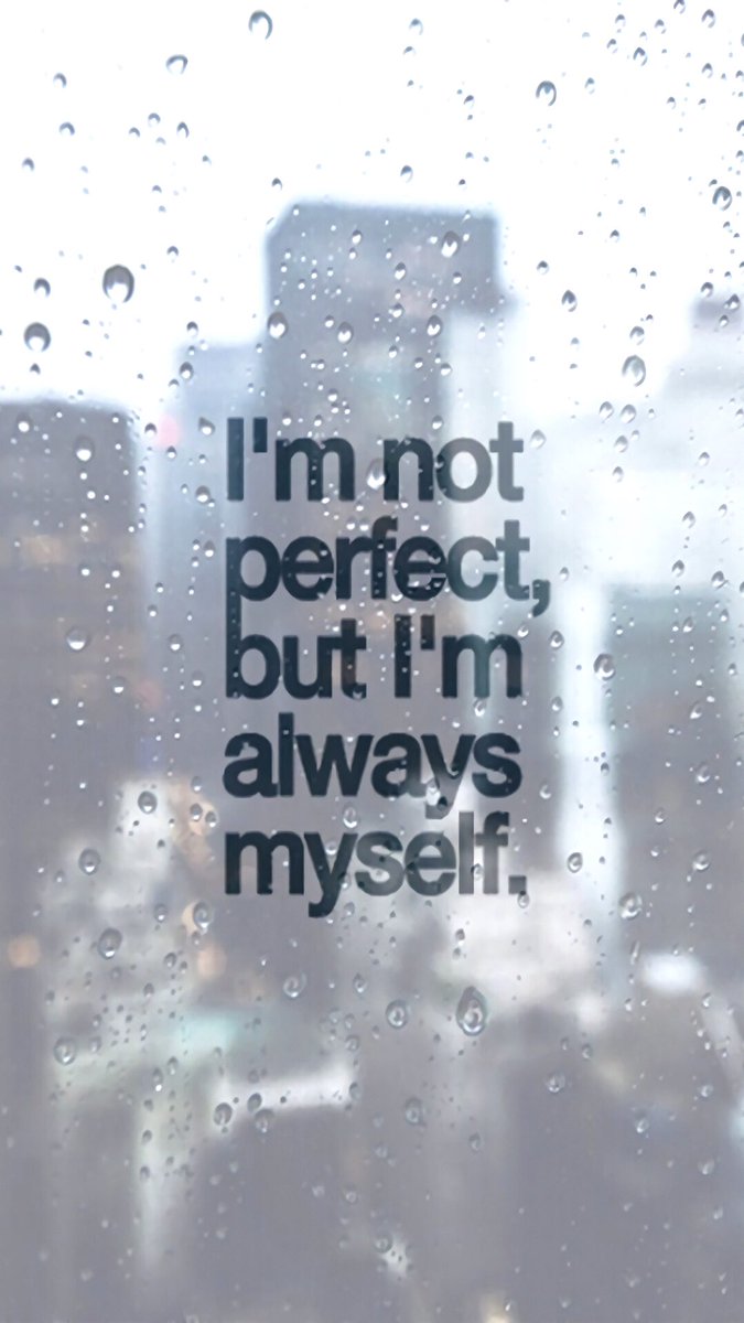 Always myself