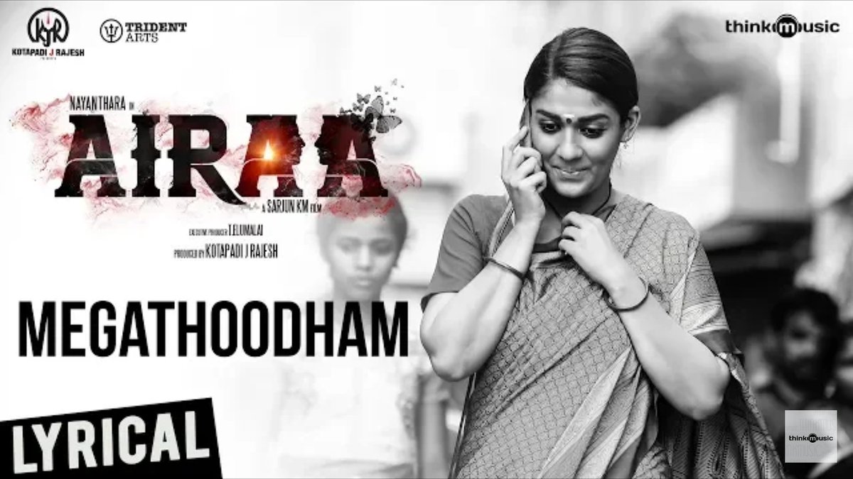 itrnews24's tweet photo. #LadySuperStar #Nayanthara's first single #Megathoodham from #Airaa out!!

➡  https://t.co/ebuyVVBsns

A @SundaramurthyKS Musical 🎶

@KalaiActor @sarjun34 @Priyankaravi20 @tridentartsoffl @kjr_studios #Thamarai @thinkmusicindia @raagadotcom #AiraaFirstSingle @itrcinema #ITRNews https://t.co/H7KbL0FHxJ