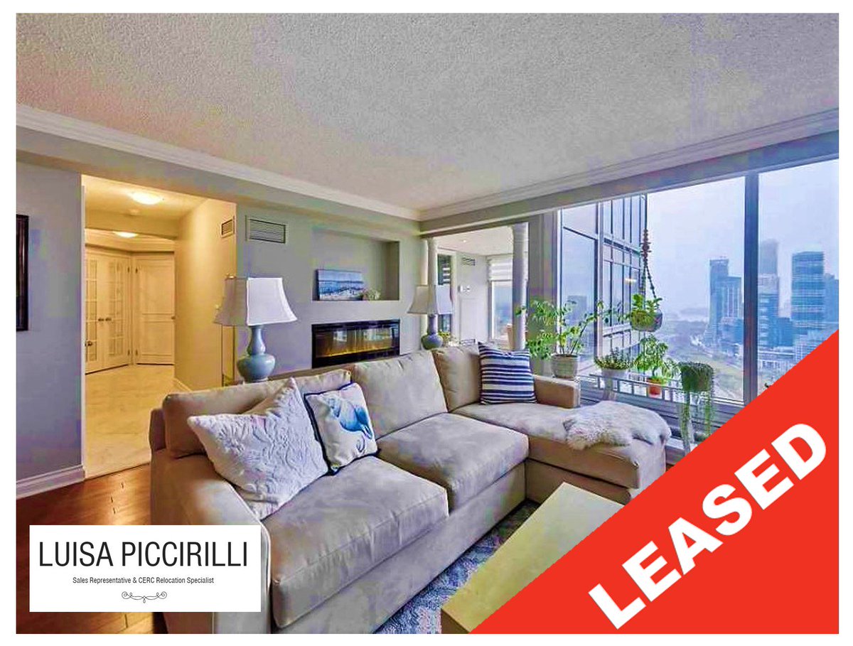PiccirilliLuisa's tweet image. #LEASED!!!
Congratulations to our clients who leased their #InvestmentCondo to an #ExecutiveRelocation in just 2 weeks!
#LuisaPiccirilli #RelocationSpecialist #REMAXCanada #REMAXWestRealty #REMAXHustle #Realtor #RealEstate #Condo #CondoLeased #Toronto #GTA #TorontoRealEstate