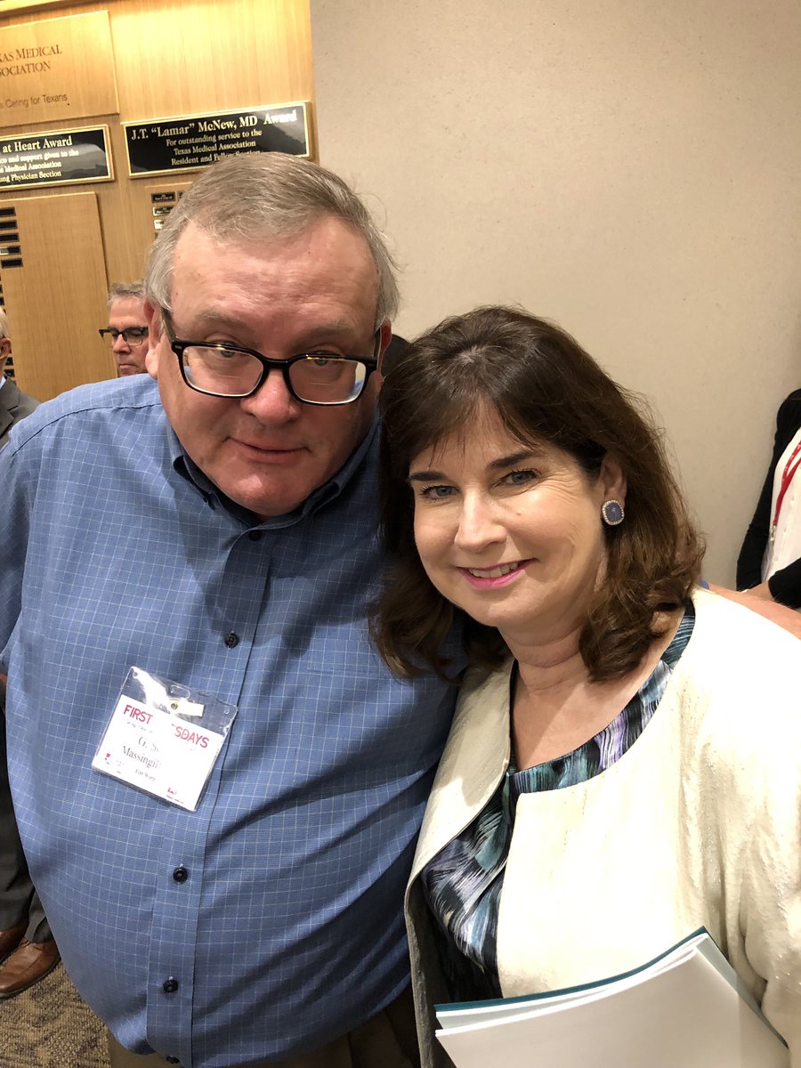 Texas women’s health Advocacy dynamos @Sealman81 and @MignonMcGarry1! #FirstTuesdays @texmed #txlege #TXWomensHealth