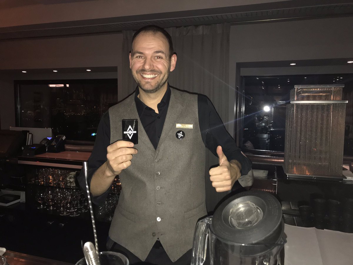 Crestron's tweet photo. Even our bartender loves @AVSupportGroup! #AVSupportGroup https://t.co/FV498JEyUE