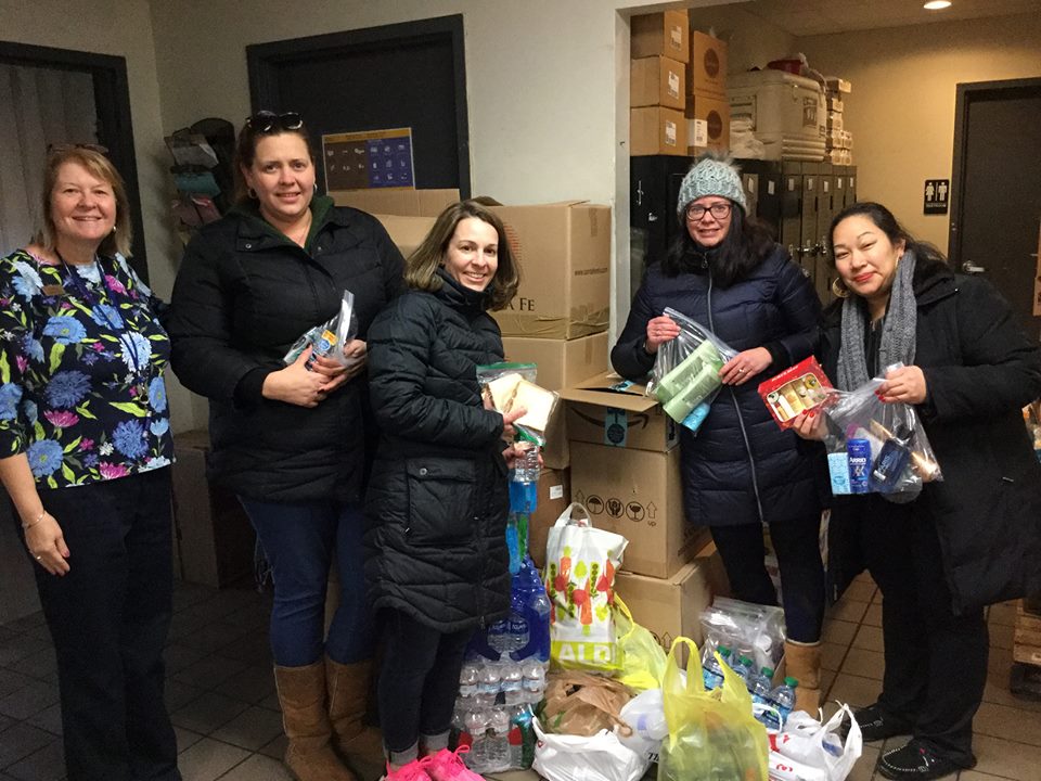 St. Peter School Merchantville visited us here in the Kitchen last week, and brought a number of toiletry items, water bottles, and nearly 1000 sandwiches with them! We greatly appreciate their generous donation and support in helping us continue our mission.