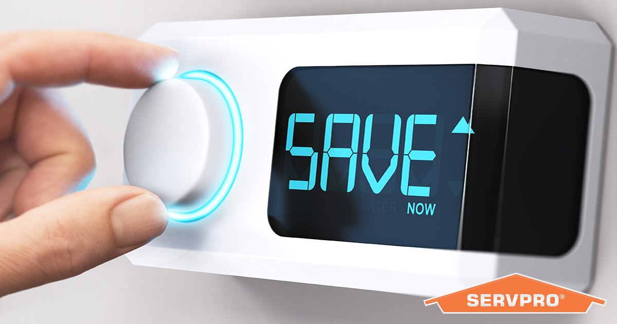 Save a few dollars by setting thermostats at 68° during the day when the house is occupied, and then turn it down at night or when you're not home.