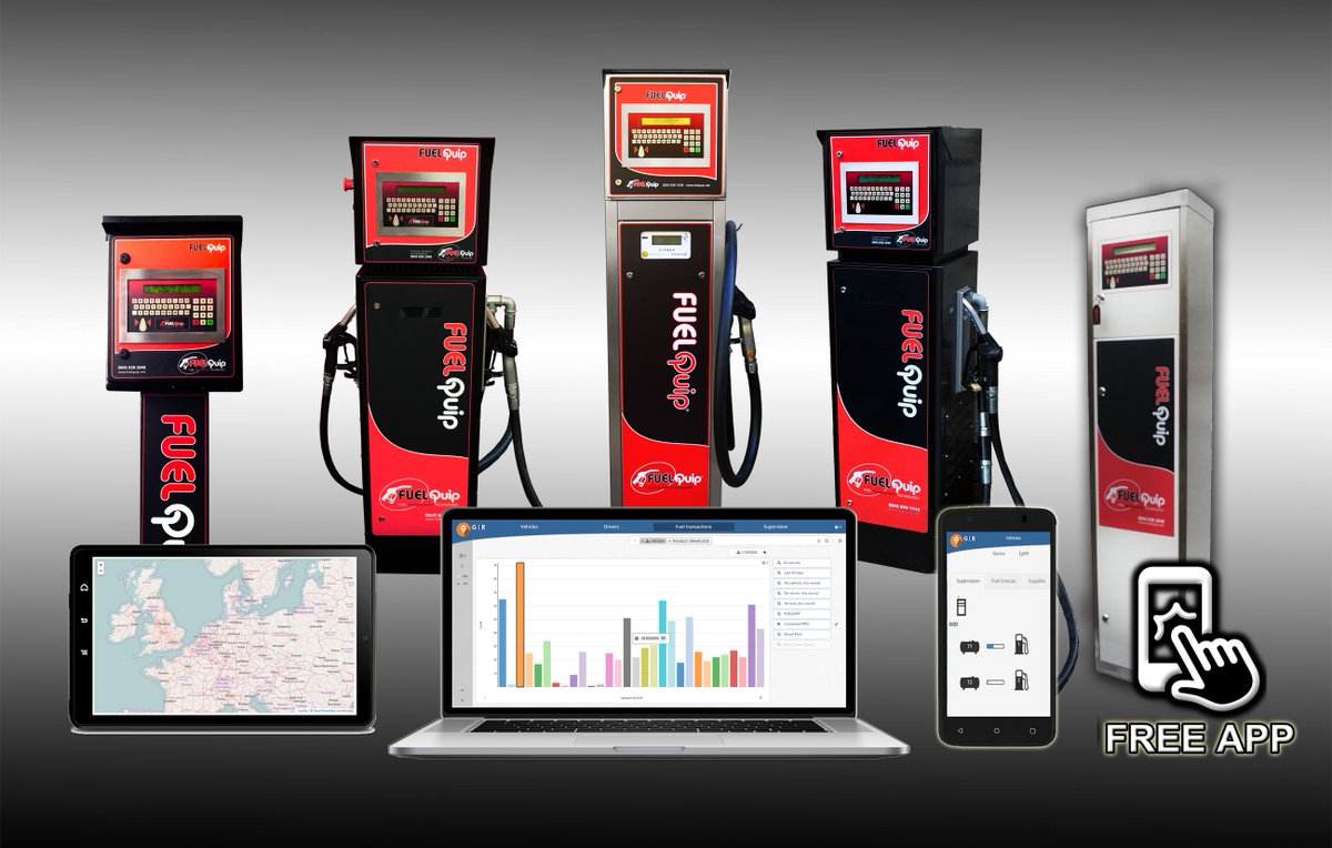 Our fuel management system is packed full of benefits!
- Control up to 16 pumps per terminal. 
- TRUE Real-time data transfer
- Cloud based software
- Single site, or multi-depot application.
- Analyse  fuelling data LIVE
- Free App
buff.ly/2q101Yw