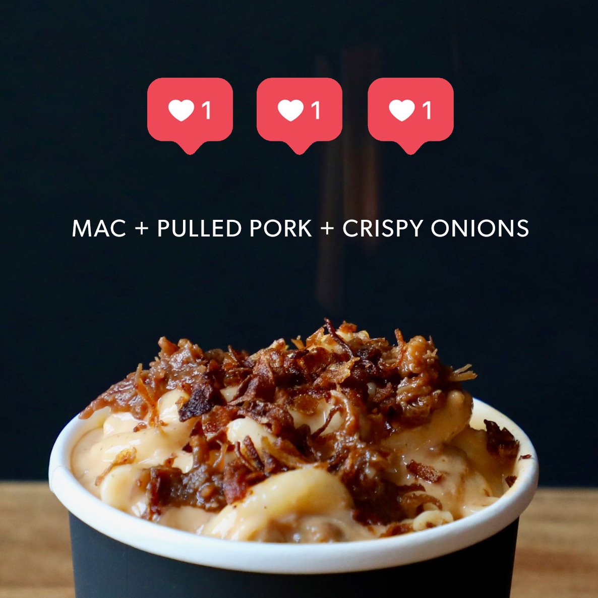 ChachisSandwich's tweet photo. BBQ PORK &amp; MAC | Mac ’n Cheese + Pulled Pork + Crispy Onions. Three of our favourite things, one dish. #chachis https://t.co/oWMrjh9Qcx