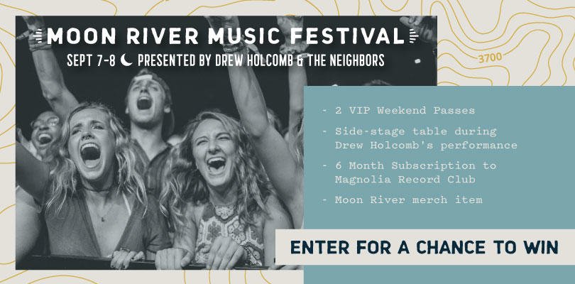 While we wait for the lineup to drop and on sale to begin, we're giving 1 lucky winner VIP passes, a side-stage table to <a href="/drewholcomb/">Drew Holcomb</a>'s performance, a 6 month subscription to <a href="/MagnoliaRecord/">Magnolia Record Club</a> &amp; more! Sweepstakes ends Sunday at 5PM EST. Enter NOW!

Enter: fal.cn/i8tq