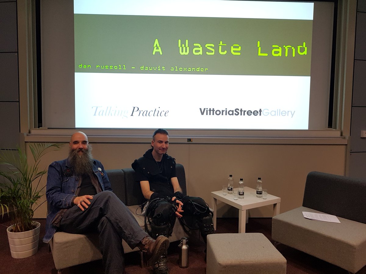 SoJ_BCU's tweet photo. In conversation... Interesting discussion with @Wringhim and #danrussell about waste, with stunning photography! https://t.co/FRprR8nCUB
