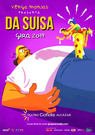 vengamonjas's tweet photo. ¡MADRID! Queremos anunciar YA el agotado. VIERNES 22 #DASUISA LIVE EN EL TEATRO COFIDIS ALCAZAR https://t.co/OgSQjxRPvj INICIO DE GIRA, más fresco no se puede. https://t.co/OOO8I6P8jv
