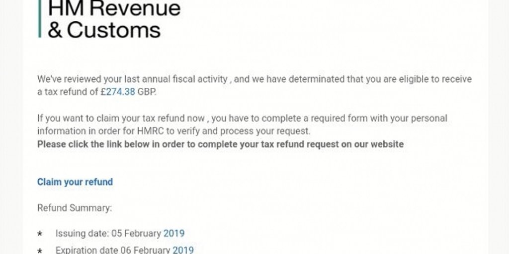 Do not respond!!!!! If you receive one of these letters, DO NOT RESPOND. They have not been sent by HMRC. The letter asks for  card details and says you must reply by tomorrow. Please pass this warning on to your contacts and followers.