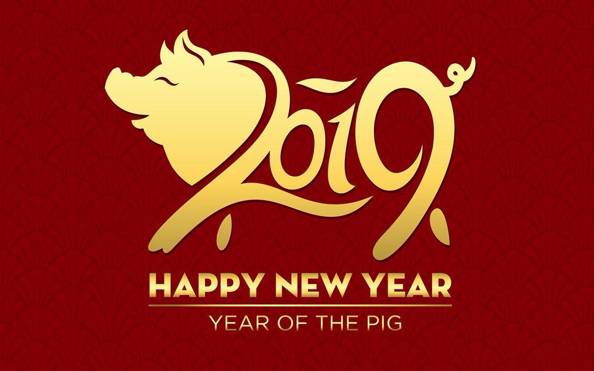 Happy Chinese New Year. Peace, love and prosperity for the year of the Pig