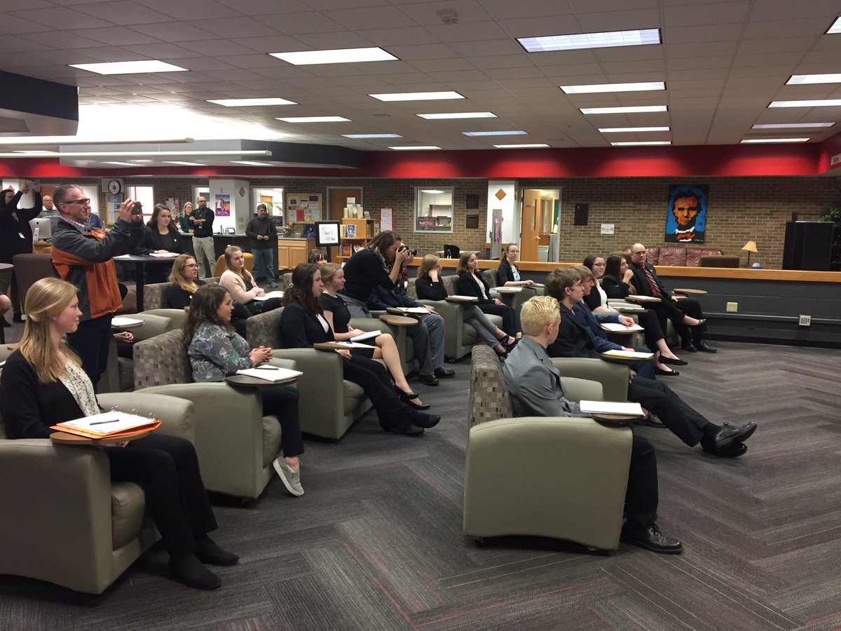 Celebrating Rep. Vruwink’s swearing in ceremony with Supreme Court Justice Dallet at MHS <a href="/MiltonPrincipal/">Jeremy Bilhorn</a> <a href="/SchDistofMilton/">School District of Milton WI</a> <a href="/RepDonVruwink/">Rep Don Vruwink</a> <a href="/justicedallet/">Justice Rebecca Dallet</a>...#APGovernment #MiltonInnovation!
