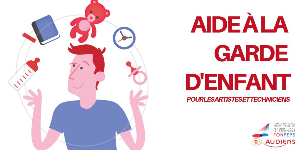 GroupeAudiens's tweet photo. L’aide à la #garde d’#enfants pour les #artistes et techniciens du spectacle est mise en place depuis décembre dernier. Ce nouveau dispositif s’inscrit dans le cadre du #FONPEPS et permet d'accompagner leur retour vers l’emploi #intermittent #FondsPro https://t.co/bISJ68Mgxq https://t.co/YIMVHqs3EM