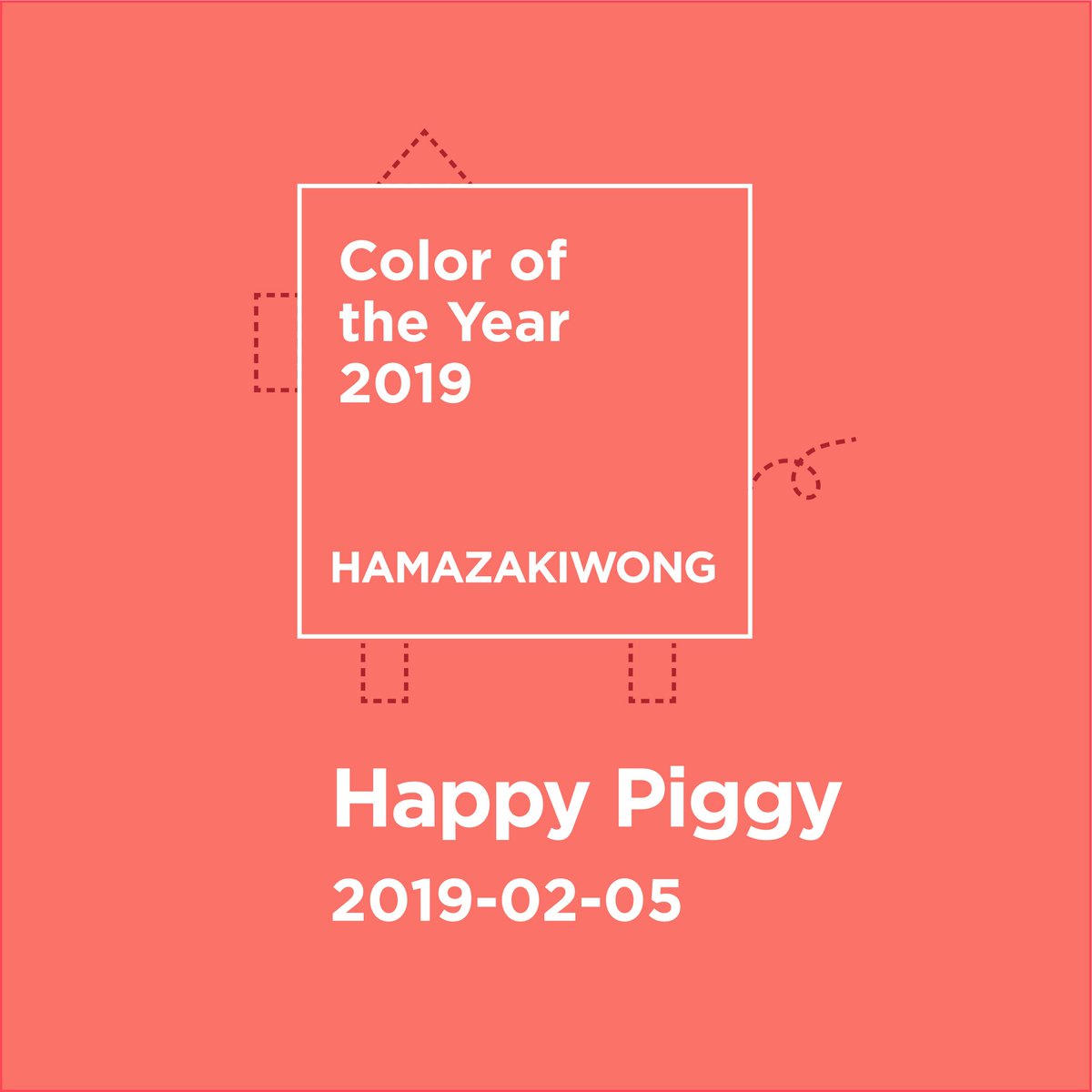 Our take on @pantone's #ColourOfTheYear. Happy #YearOfThePig!
.
.
.
.
.
#ChineseNewYear #CNY #CNY2019 #LNY #LNY2019 #LunarNewYear #AsianMarketing #multiculturalmarketing #creative #colouroftheyear2019