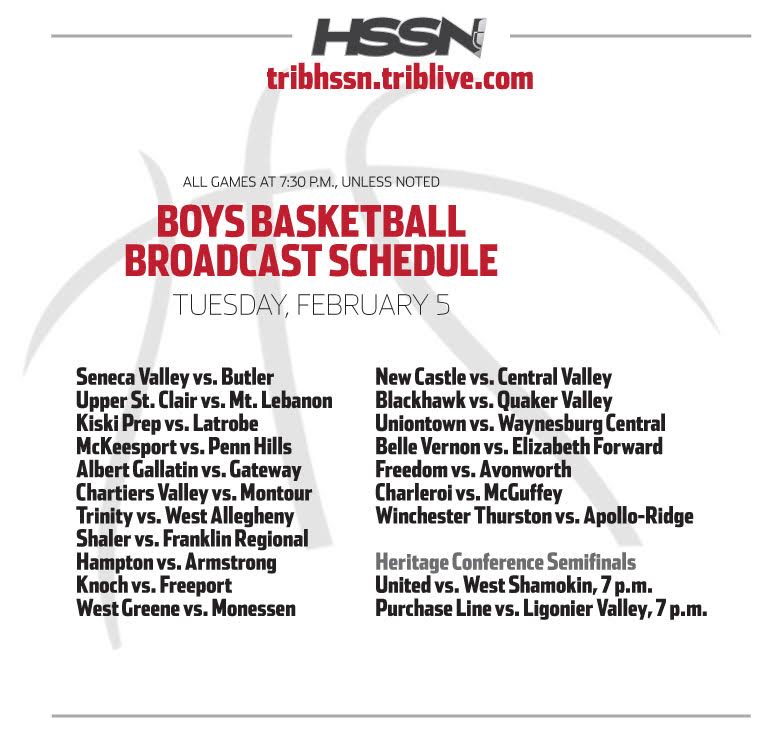 TribLiveHSSN's tweet image. The #WPIAL basketball #StretchRun heats up tonight with 1️⃣8️⃣ boys basketball games. Plus we have some girls hoops and wrestling coverage at #TribHSSN. 

🎙➡️ ow.ly/aZUb30nAvqc