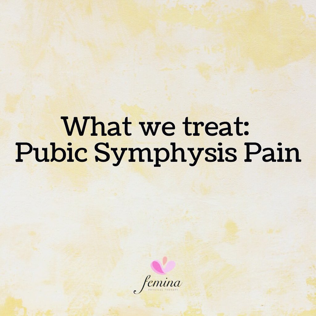 At Femina our licensed therapists treat pubic symphysis  pain. #pubicsymphysispain #pubicsymphysis #pubicsymphysisdysfunction #pregnancy #pregnancypains #newmom #pregnant #pregnancyprobs #physicaltherapy #physicaltherapist #occupationaltherapy #occupationaltherapist #lamoms