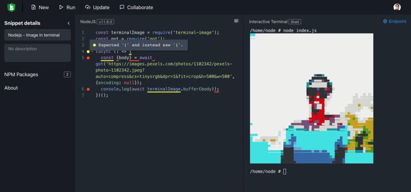 ashvin_777's tweet image. JSitor jsitor.com, Happy to announce my newly developed tool which will be helpful for JavaScript developers to create and execute NodeJS scripts as well as HTML, CSS and JavaScript online for free. 
#jsitor #javascript #nodejs #onlineeditors #web #css #html #js #ui