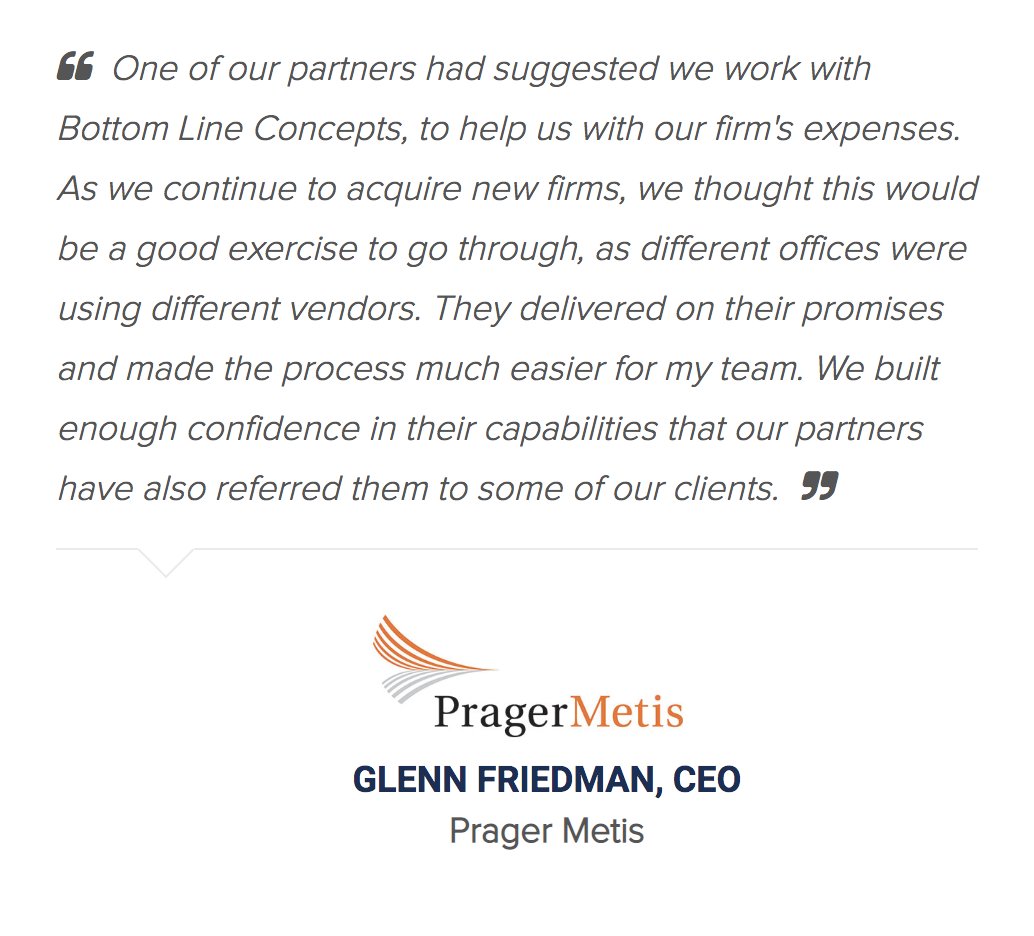 BottomLineSave's tweet image. #TestimonialTuesday