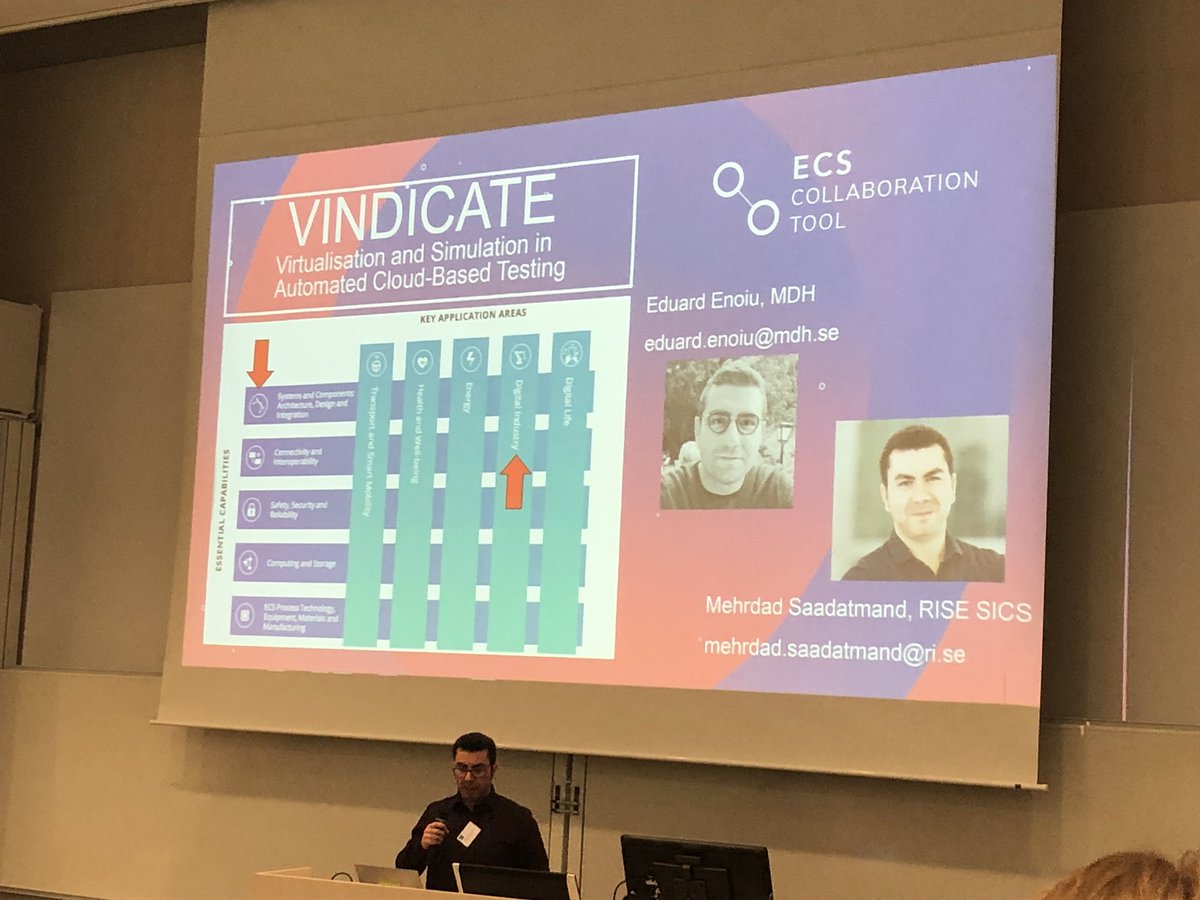 MahshidHelali's tweet image. Finland-Sweden joint ICT/digitalization project planning workshop #AutomatedTesting #cloudbasedTesting #VINDICATE #CyberPhysicalSystem #TRUSTEE #ConnedtedTransport #ACITY4All @Mehrdad58S @AliBalador @RISEICT @RISE_SICS