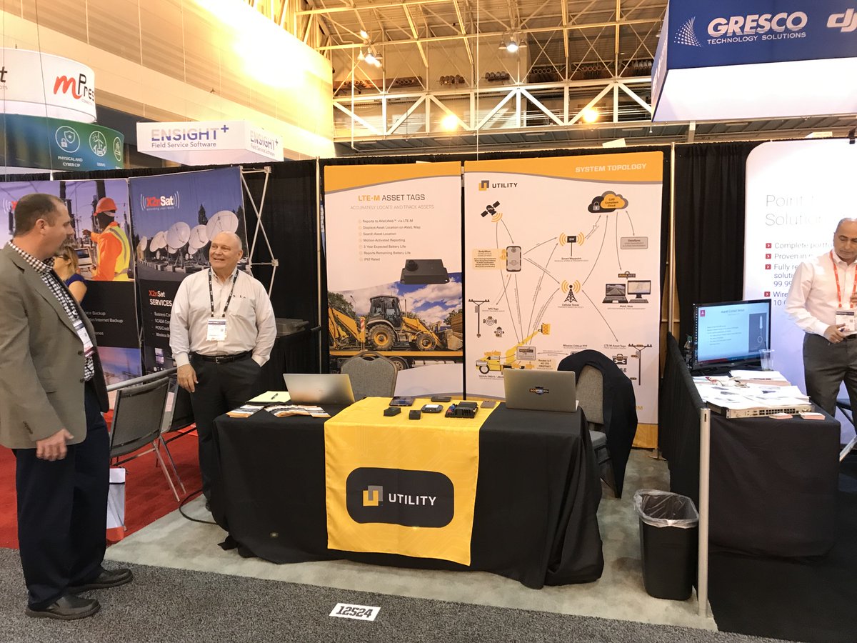 Hello from Booth 12524 at @DistribuTECH@ Conference & Exhibition in New Orleans. Drop by to learn about our LTE-M Asset Tags and our robust Rocket IoT communications platform. #rocketiot #aiattheedge #distributech #dtech2019 #distributech2019