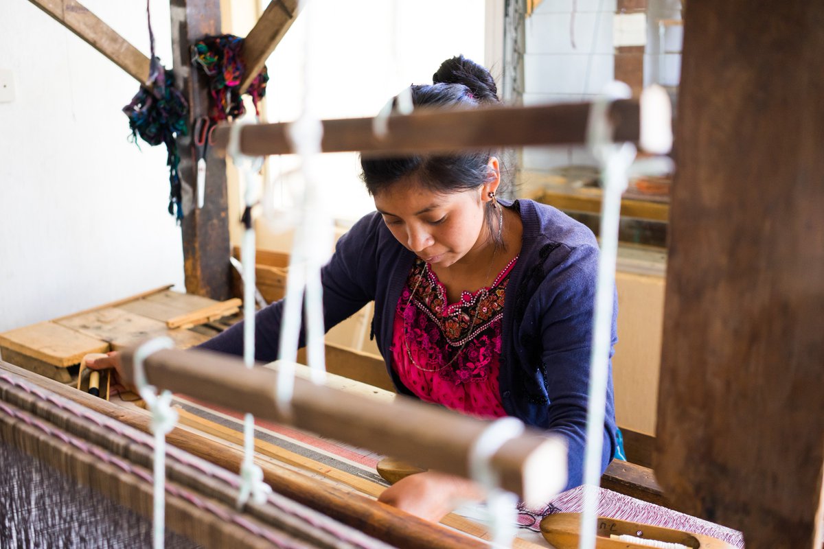 This season we are proud to feature hand-crafted accessories from @MercadoGlob. Learn more about the accessories brand and non-profit that empowers rural Latin American women to become entrepreneurs through weaving. http://bit.ly/2DUMJUI