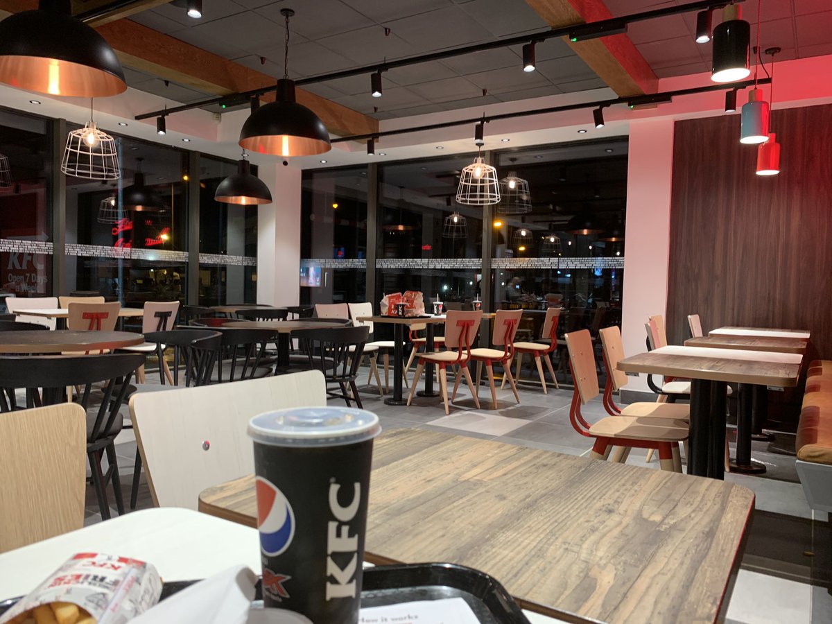 KFC got fancy very fast !