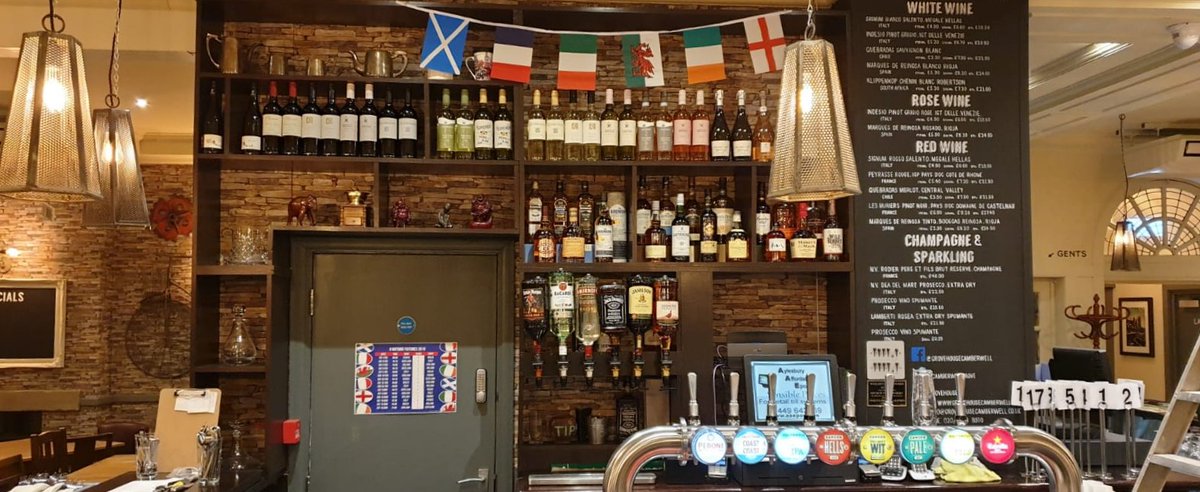 Re-opening tomorrow 5pm! It took a while,  but we are ready and looking forward to seeing you all! #camberwell #beer #SixNationsReady #food #football #darts