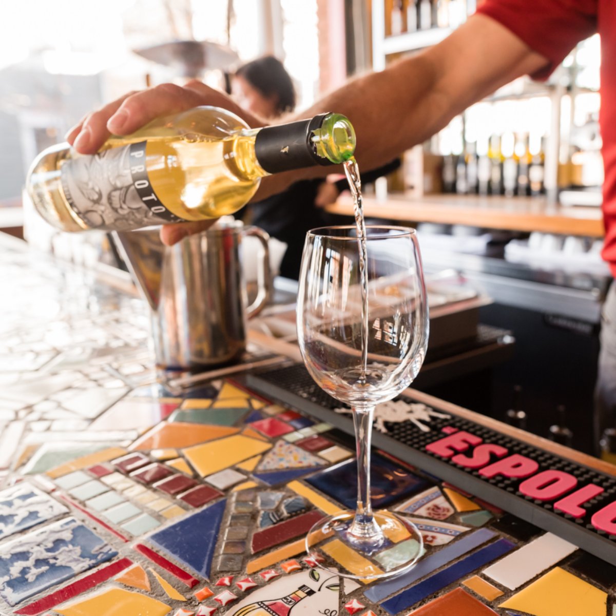 ProtosPizza's tweet photo. Vino you want a glass of wine and a slice of pizza! https://t.co/d8Kgp5UxDH