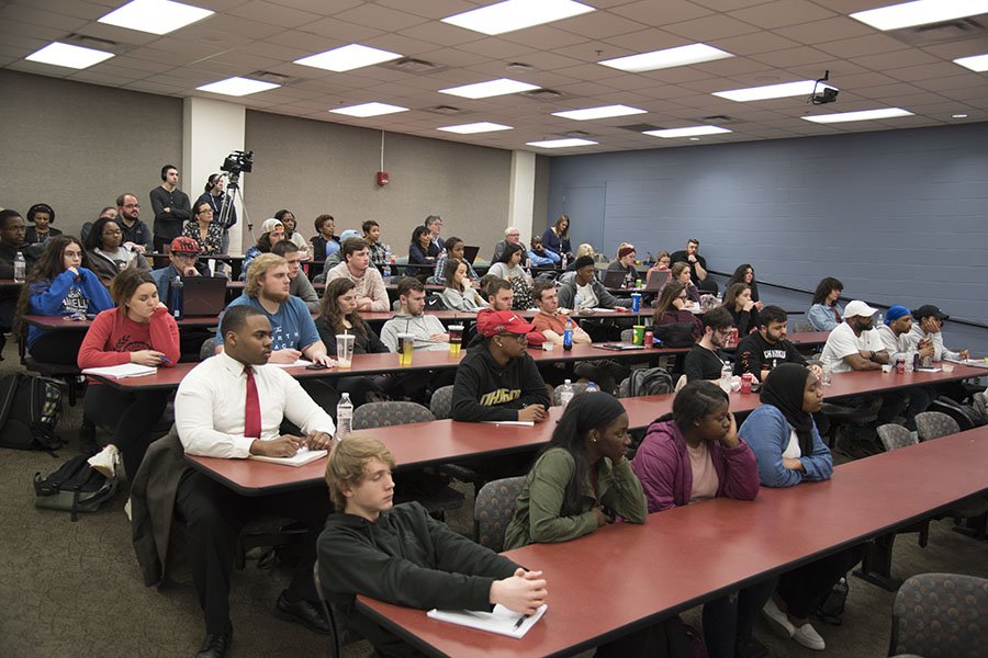 UCBlueAsh's tweet image. The #PATHSpeakerSeries returned to #UCBA for a 2nd season today. A big thank you to our featured speaker, Harlan Jackson, a UC College of Business alum. He shared his story of becoming a successful sales &amp;amp; marketing exec with our students. @uofcincy @uofcincyfound @ericbroyles