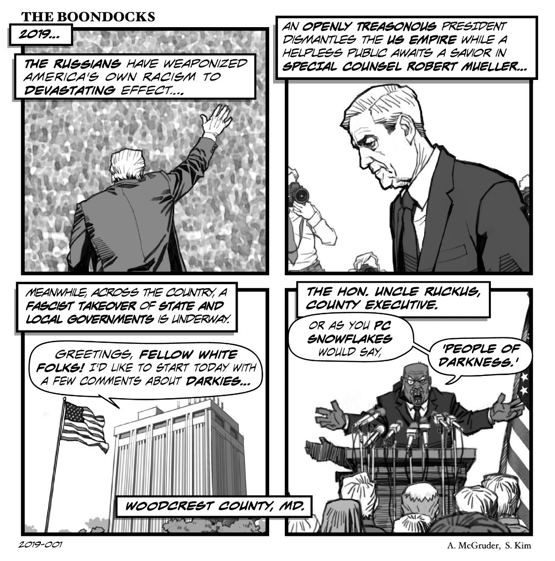 DJPooh's tweet image. The Boondocks is back!