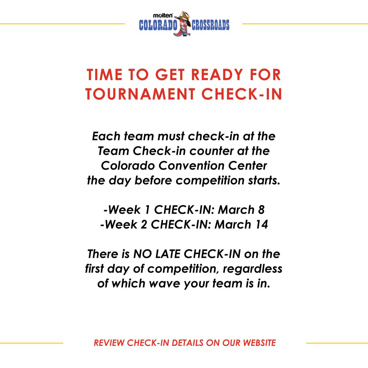 31 Days till Crossroads!  #XR2019